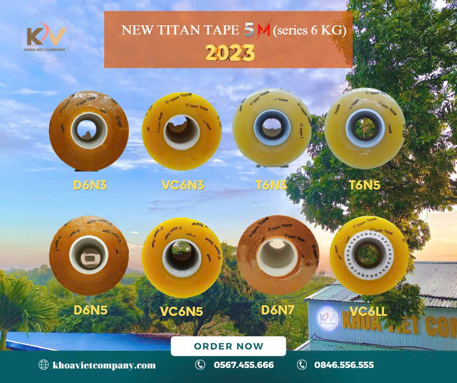 Băng keo OPP - Công Ty TNHH Đầu Tư Sản Xuất Và Thương Mại Khoa Việt