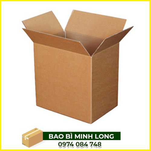 Thùng carton 3 lớp - Bao Bì Carton Minh Long - Công Ty TNHH Một Thành Viên Thương Mại Dịch Vụ Sản Xuất Bao Bì Minh Long