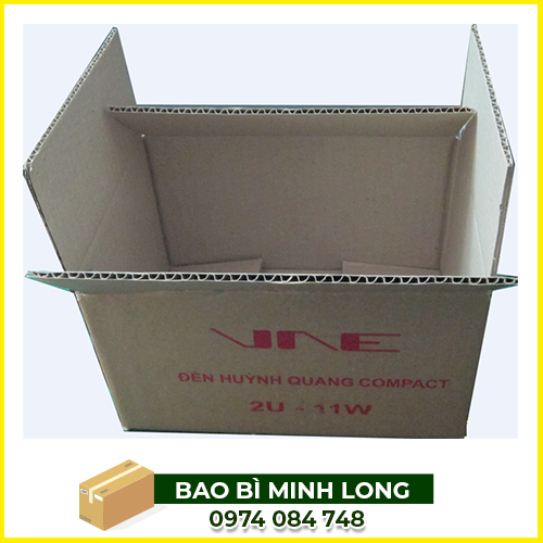 Thùng carton 3 lớp - Bao Bì Carton Minh Long - Công Ty TNHH Một Thành Viên Thương Mại Dịch Vụ Sản Xuất Bao Bì Minh Long