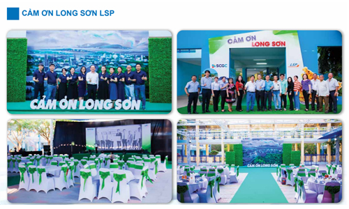 Cảm ơn Long Sơn LSP - Tổ Chức Sự Kiện Asia Vina - Công Ty Trách Nhiệm Hữu Hạn Sản Xuất Thương Mại Dịch Vụ Asia Vina