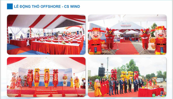 Lễ động thổ Offshore CS WInd - Tổ Chức Sự Kiện Asia Vina - Công Ty Trách Nhiệm Hữu Hạn Sản Xuất Thương Mại Dịch Vụ Asia Vina