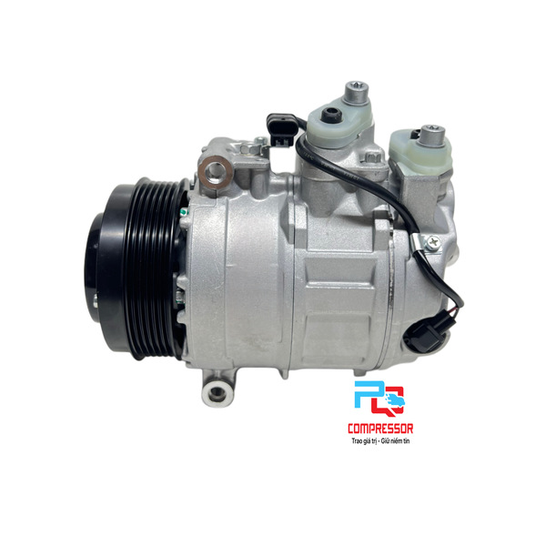 Lốc điều hòa MER 6PK 110MM van điện bích cao - Phụ Tùng Ô Tô Phạm Quân  - Công Ty TNHH Phạm Quân Compressor