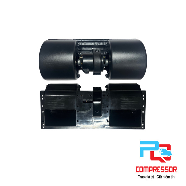 Quạt dàn lạnh FOR ZHF-281B 12V cánh đôi - Phụ Tùng Ô Tô Phạm Quân  - Công Ty TNHH Phạm Quân Compressor