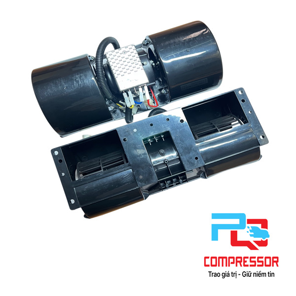 Quạt dàn lạnh xúc lật XCMG dài 33CM rộng - Phụ Tùng Ô Tô Phạm Quân  - Công Ty TNHH Phạm Quân Compressor