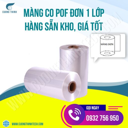 Màng co POF đơn 1 lớp