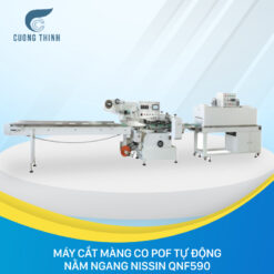 Máy cắt màng co tự động nằm ngang NISSIN QNF590