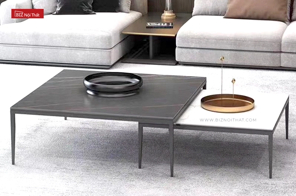 Bộ bàn trà thông minh mặt đá Marble 8120 - BIZ Nội Thất - Công Ty TNHH BIZ Nội Thất