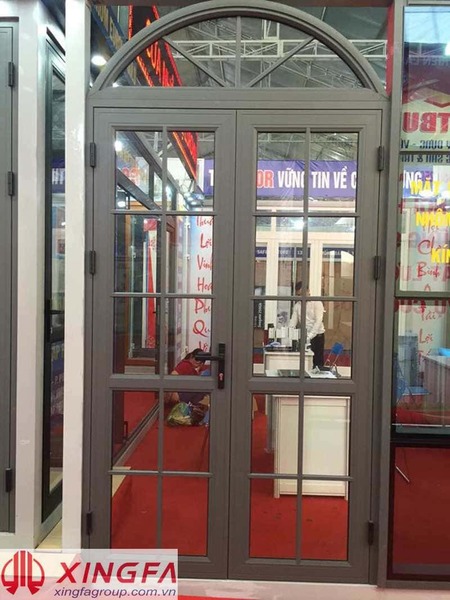 Cửa đi mở quay 2 cánh nhôm EuroVN - Cửa Nhôm Xingfa Glass - Công Ty Cổ Phần Xingfa Glass Việt Nam