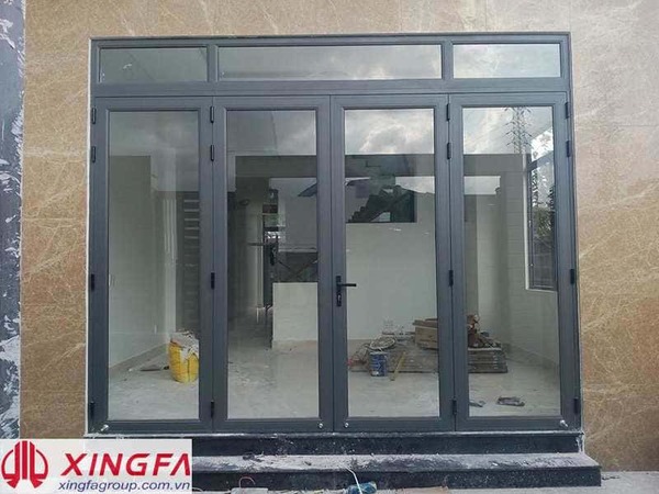 Cửa đi mở quay 4 cánh nhôm EuroVN - Cửa Nhôm Xingfa Glass - Công Ty Cổ Phần Xingfa Glass Việt Nam