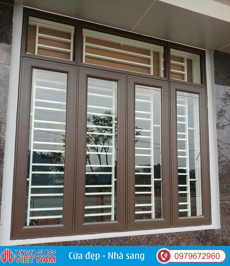 Cửa sổ mở quay 4 cánh nhôm PMA - Cửa Nhôm Xingfa Glass - Công Ty Cổ Phần Xingfa Glass Việt Nam