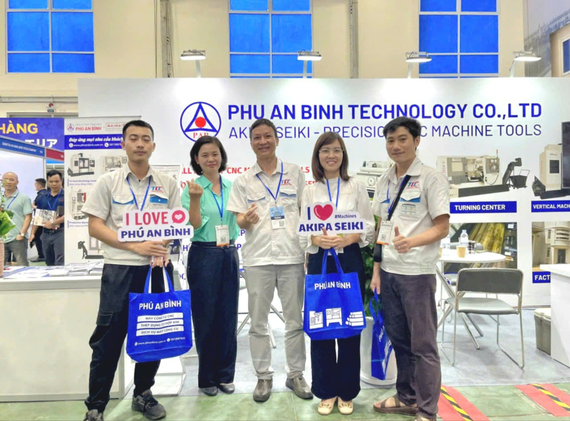 Hình ảnh triển lãm - Máy Cơ Khí CNC Phú An Bình - Công Ty TNHH Công Nghệ Phú An Bình