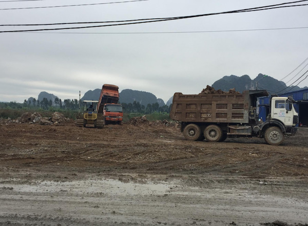 Thu gom rác thải xây dựng