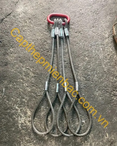 Sling cáp thép kẹp chì - Công Ty TNHH Cáp Thép Miền Bắc