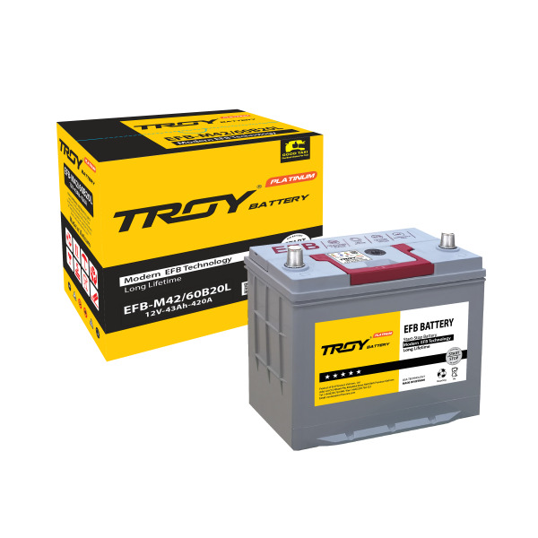 Ắc quy Troy EFB-M42-60B20L
