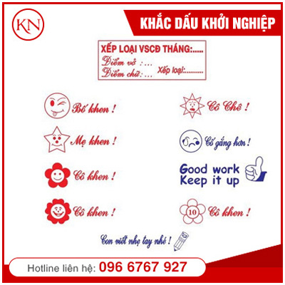 Mẫu dấu có khen