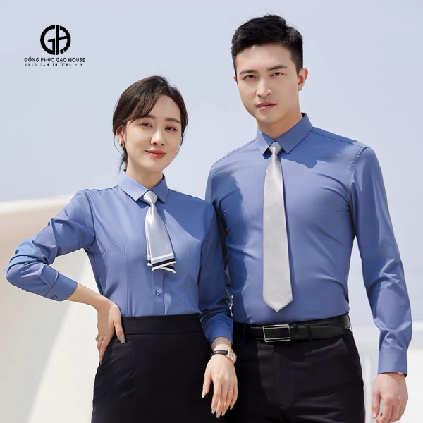 Áo đồng phục công sở, văn phòng - Đồng Phục Gạo House - Công Ty TNHH Đầu Tư Thương Mại An Nhiên