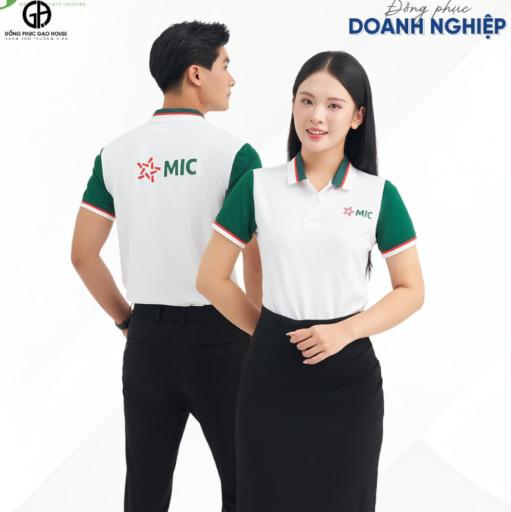 Áo đồng phục ngân hàng - Đồng Phục Gạo House - Công Ty TNHH Đầu Tư Thương Mại An Nhiên