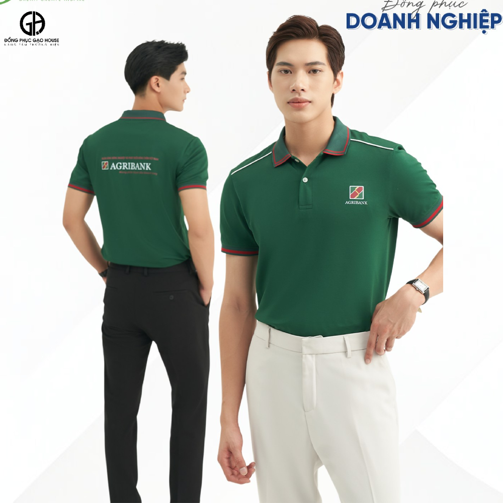 Áo đồng phục ngân hàng - Đồng Phục Gạo House - Công Ty TNHH Đầu Tư Thương Mại An Nhiên