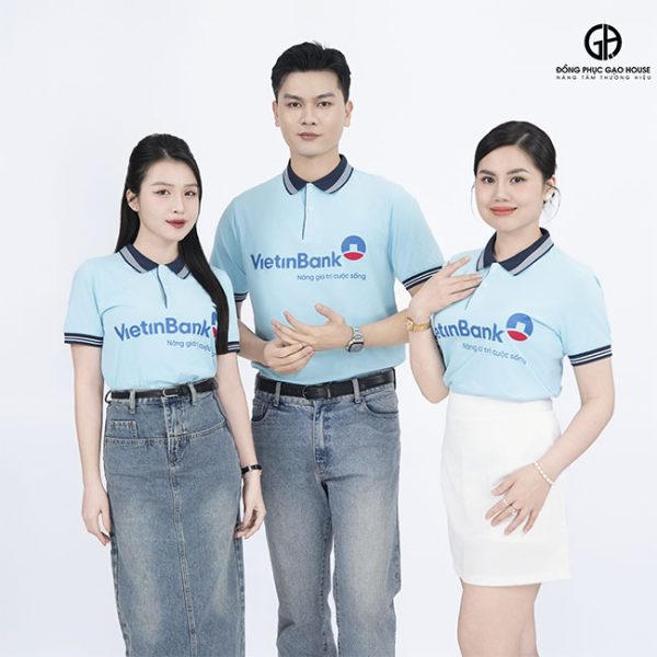 Áo đồng phục ngân hàng Vietinbank