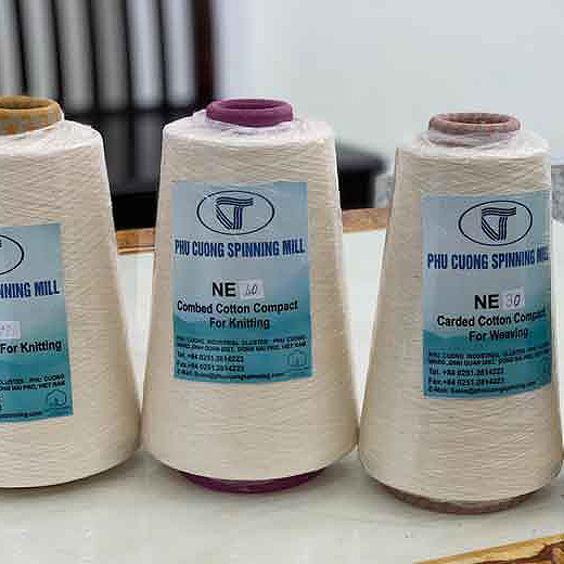 Sợi Cotton Phú Cường - Sợi Dệt Harifa - Công Ty TNHH Sản Xuất Thương Mại Dịch Vụ Harifa