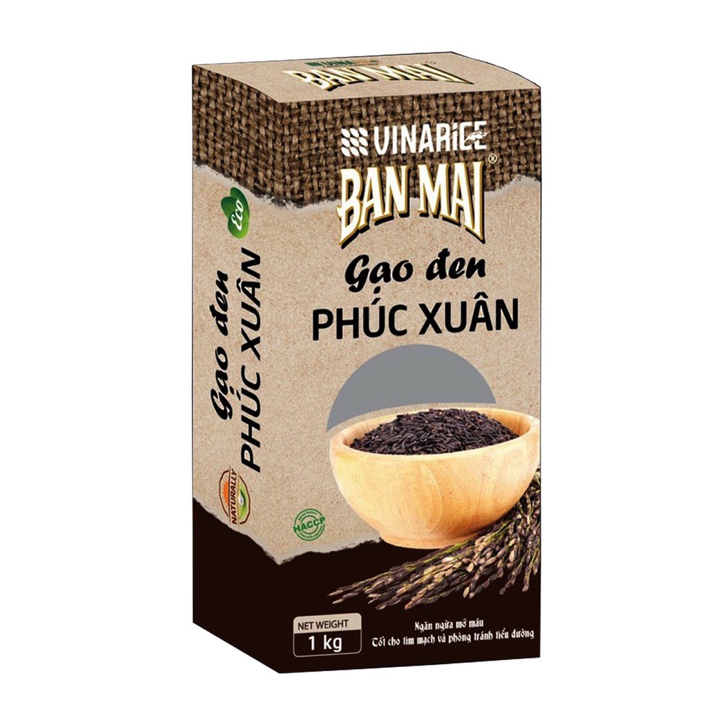 Gạo đen Phúc Xuân - Gạo Vinarice - Công Ty TNHH Lúa Gạo Việt Nam