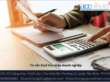 Tư vấn thuế thu nhập doanh nghiệp - Công Ty TNHH Dịch Vụ Tư Vấn ACC Việt Nam - Thành Lập Công Ty - Kế Toán - Luật Sư