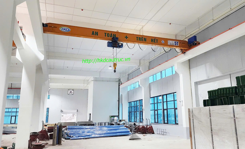 Cầu trục dầm đơn 5 tấn