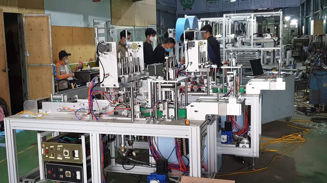 máy sản xuất khẩu trang kháng khuẩn - Máy Sản Xuất Khẩu Trang Tân Hợp Phát - Công Ty TNHH Dịch Vụ Và Thương Mại Tân Hợp Phát
