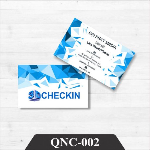 In name card - In Ấn Quảng Cáo Hoa Sắc Màu - Công Ty TNHH Thiết Kế In ấn Quảng Cáo Hoa Sắc Màu