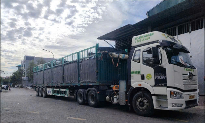 Vận tải bằng xe Container
