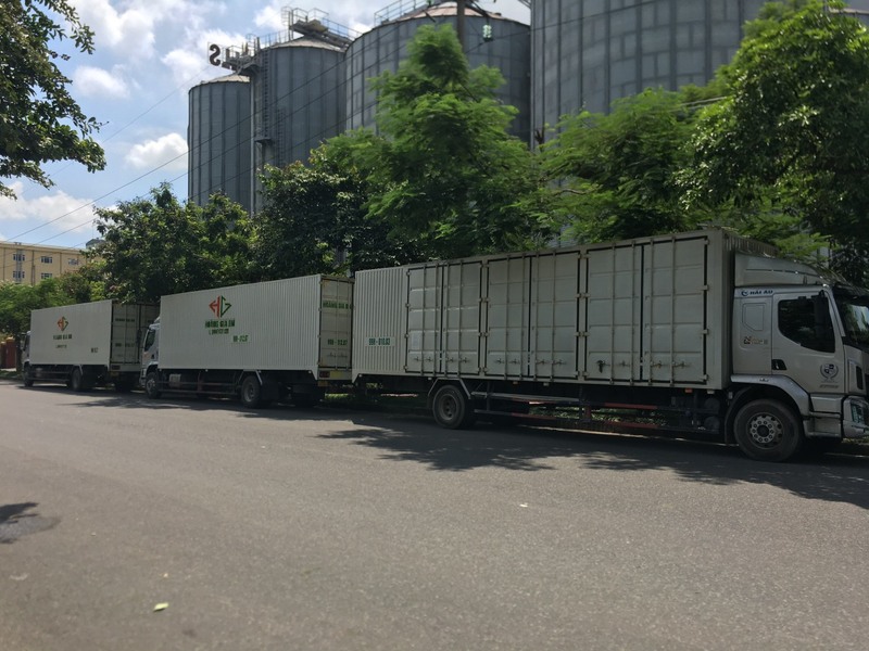 Vận tải bằng xe Container