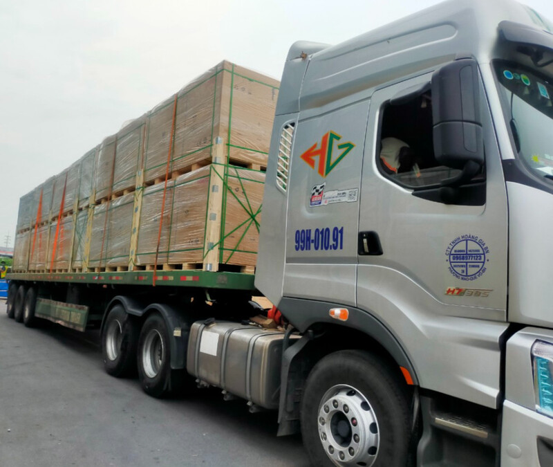 Vận tải bằng xe Container