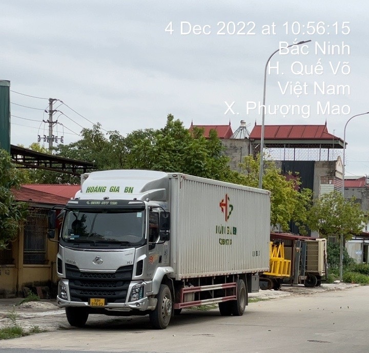Vận tải bằng xe Container
