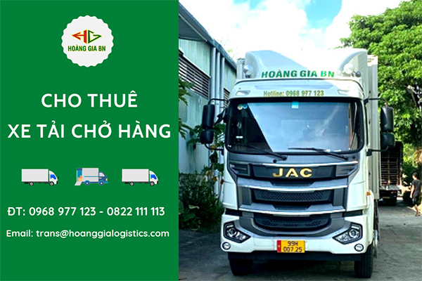 Dịch vụ cho thuê xe tải chở hàng
