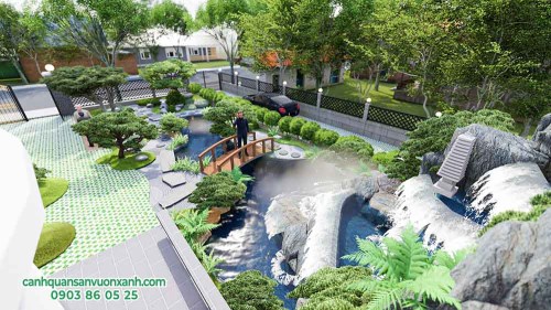 Thiết Kế Thi Công Sân Vườn