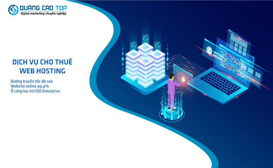 Cho thuê webhosting - Công Ty TNHH Quảng Cáo TOP