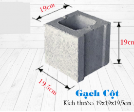 Gạch Block 19x19x19.5cm