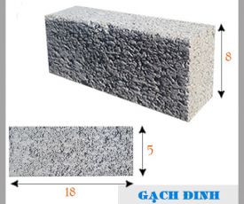 Gạch đinh Block 4x8x18