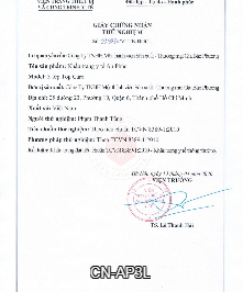 Chứng nhận