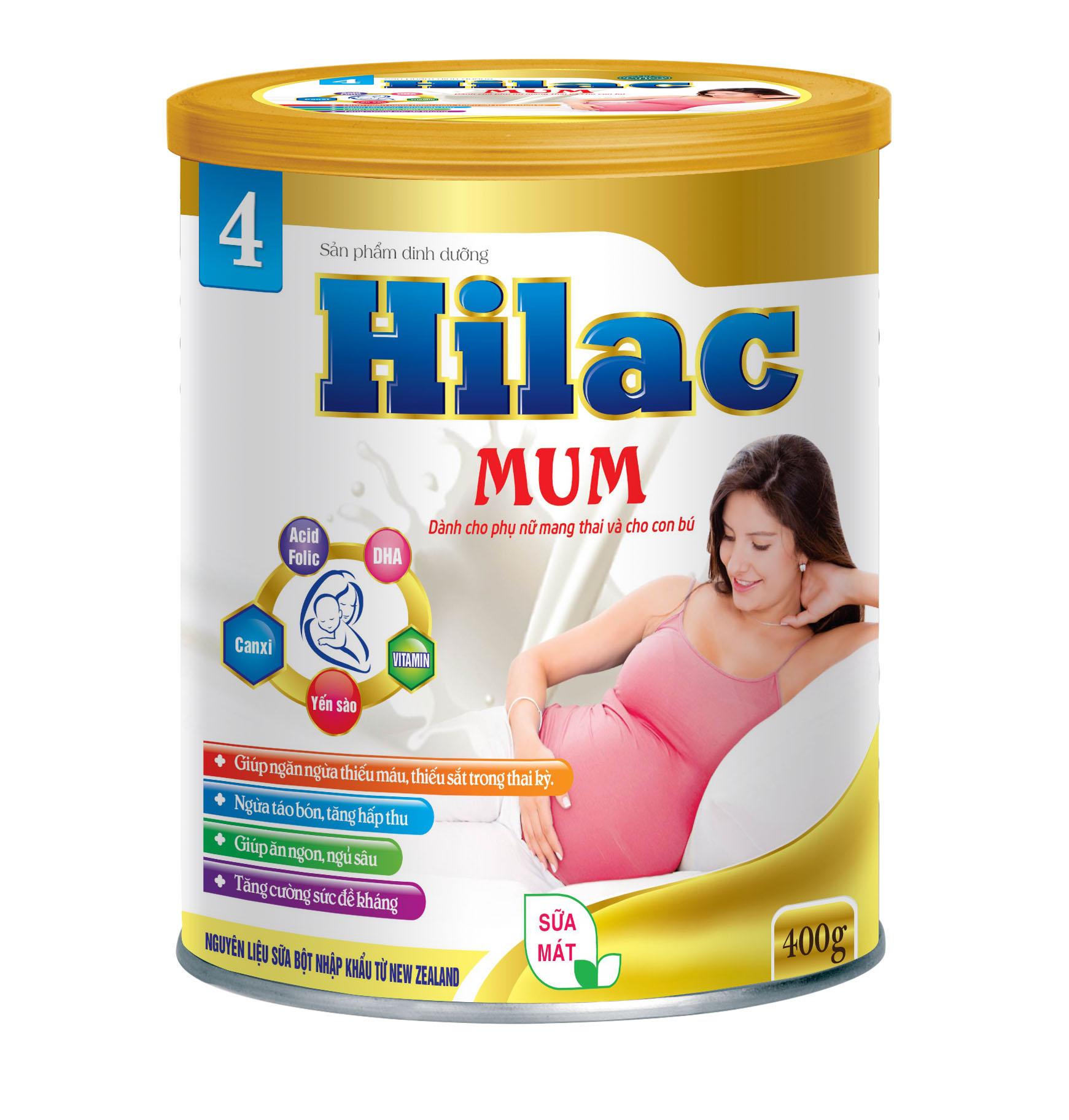 Hilac Mum phụ nữ có thai và cho con bú - Sữa Bột Hilac - Công Ty TNHH Thương Mại & Dược Phẩm Quốc Tế Thành Phát
