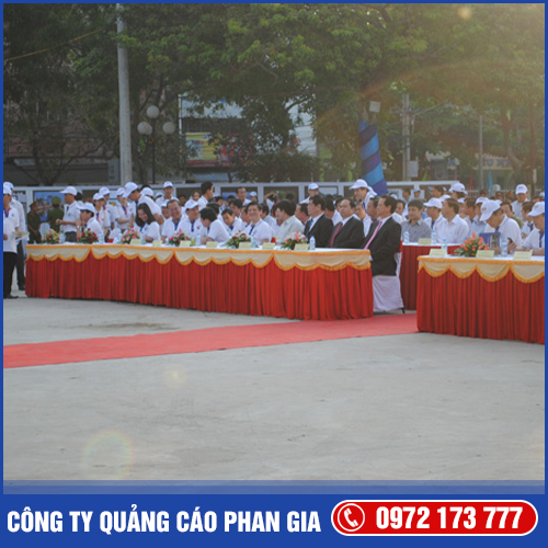 Tổ chức sự kiện - Bảng Hiệu Quảng Cáo Phan Gia - Công Ty TNHH Thương Mại Dịch Vụ Quảng Cáo Phan Gia