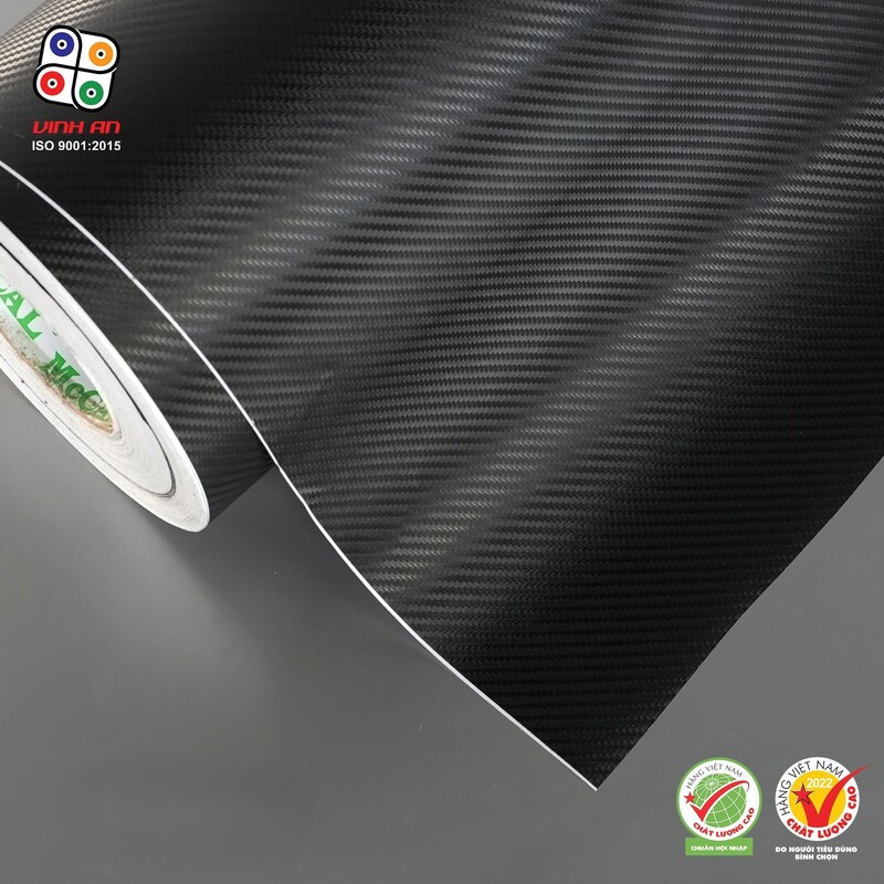 Sunrise - Decal carbon 5D bóng mờ