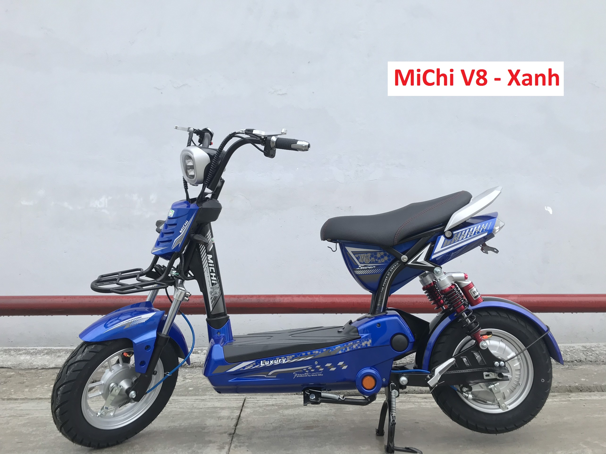 Xe đạp điện Michi V8 - Công  Ty TNHH Đầu Tư Và Phát Triển Minh Hoàng Bike