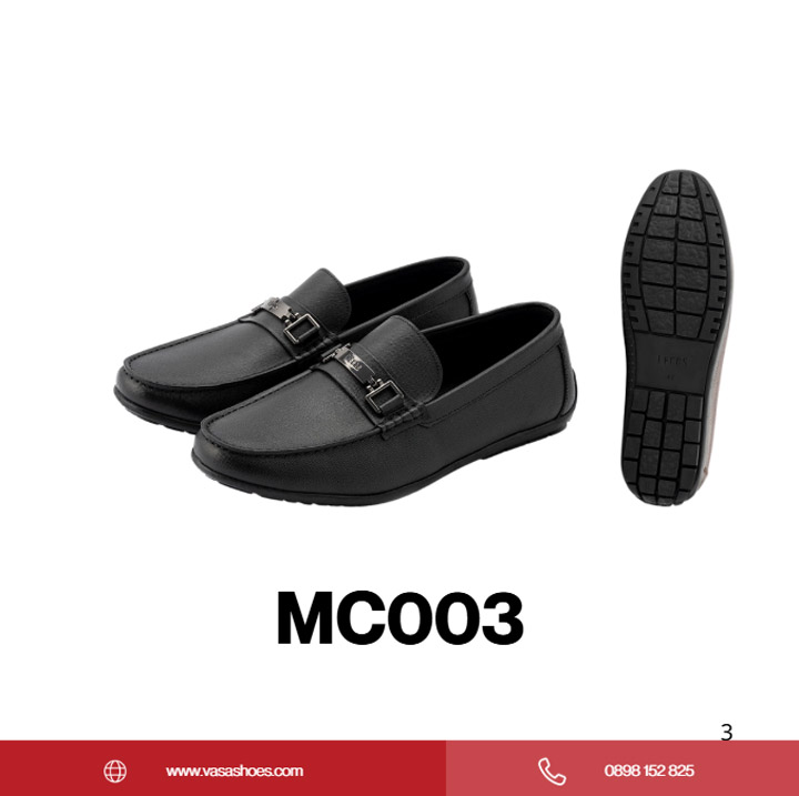 Giày Moccasin + Slipon MC003