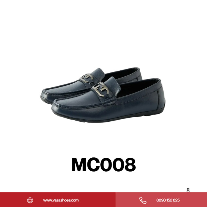 Giày Moccasin + Slipon MC008
