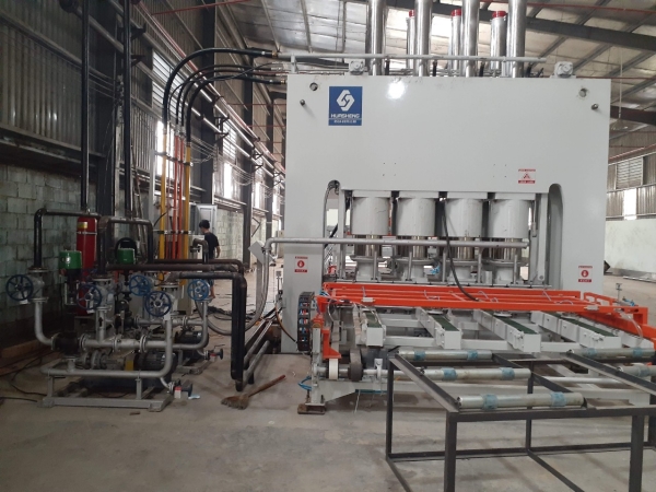 Máy ép Melamin tự động