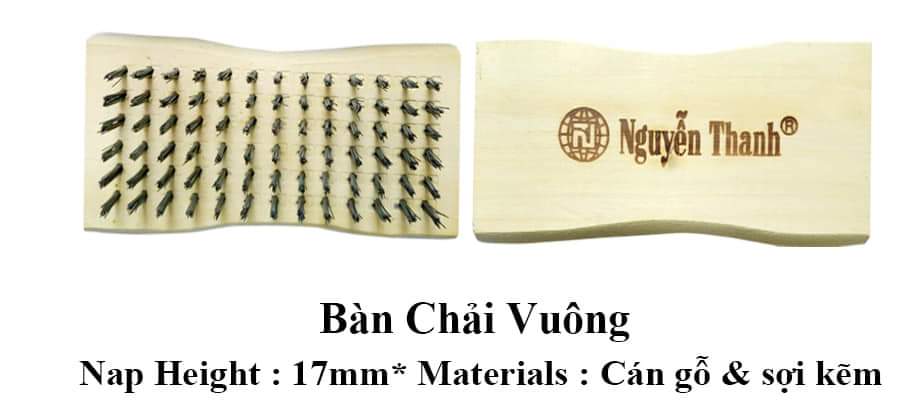 Bàn chải vuông - Công Ty TNHH Cọ Sơn Nguyễn Thanh