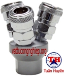 Đầu nối hơi chia ba - Thiết Bị Khí Nén - Công Ty TNHH Công Nghệ Nhiệt Và Khí Nén