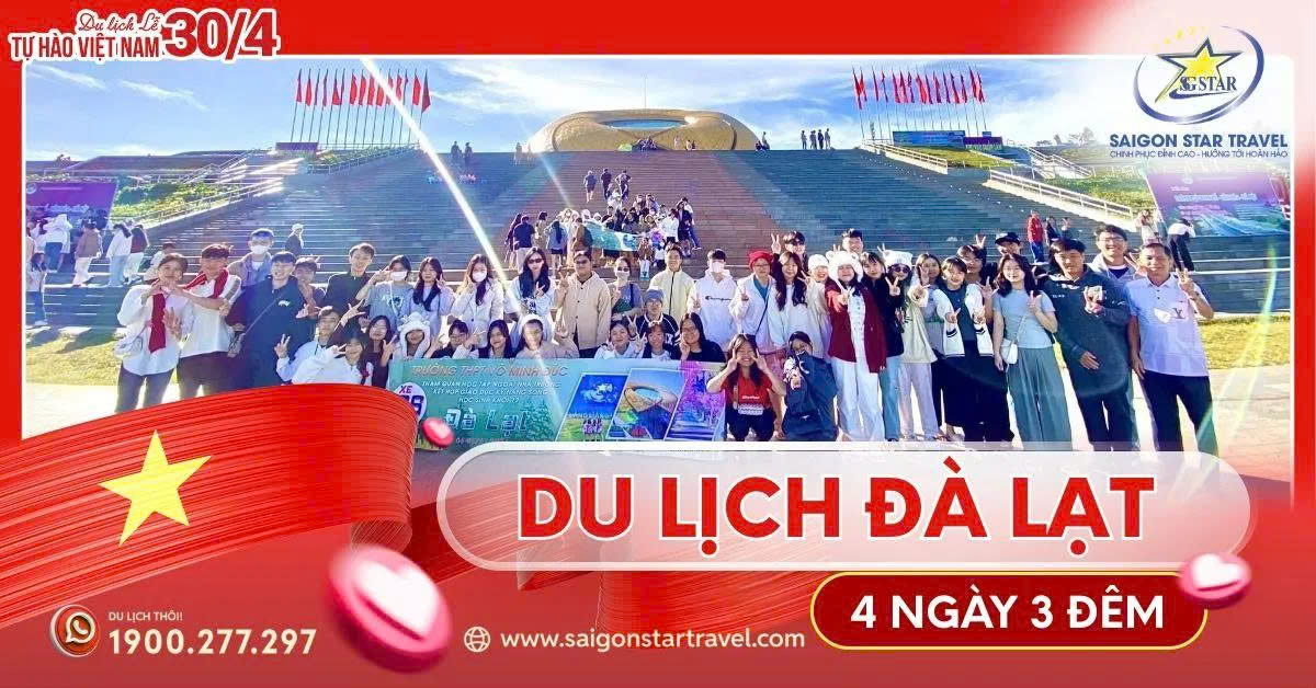 Tour du lịch Đà Lạt - Công Ty Cổ Phần SaiGon Star