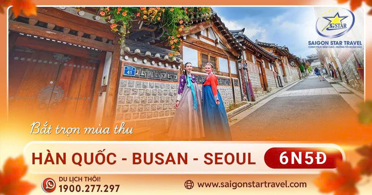 Tour du lịch Hàn Quốc - Công Ty Cổ Phần SaiGon Star